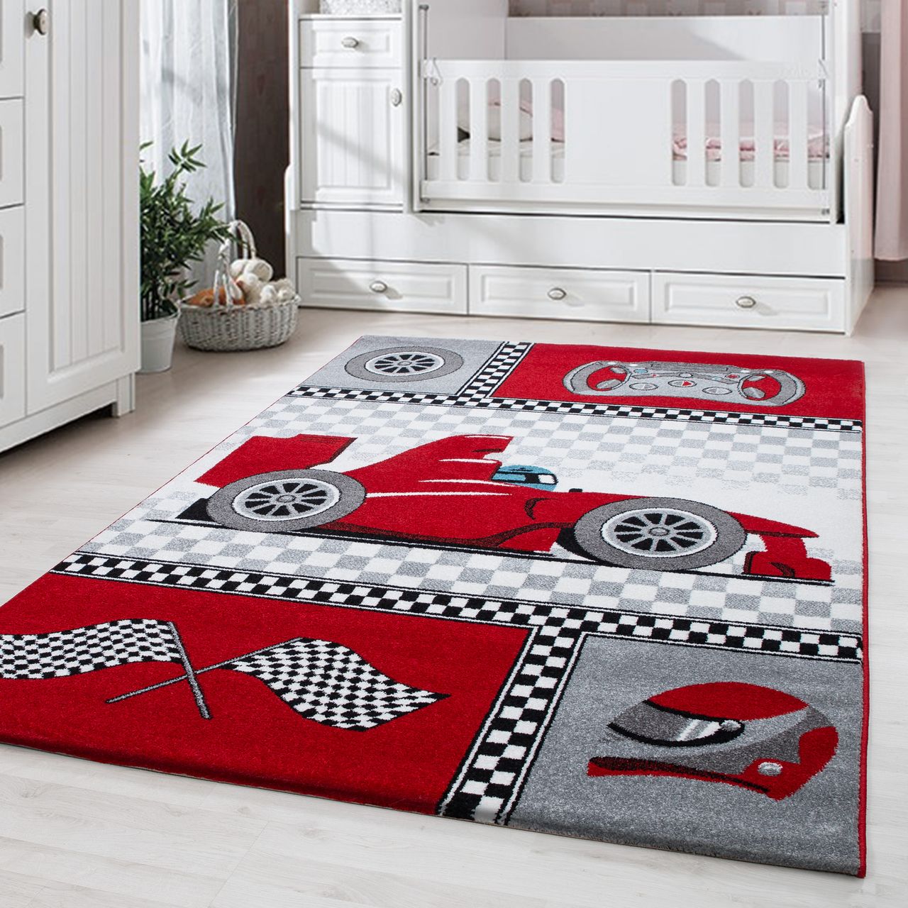 Ayyildiz Teppich, KIDS 0460, RED, 80 x 150 cm