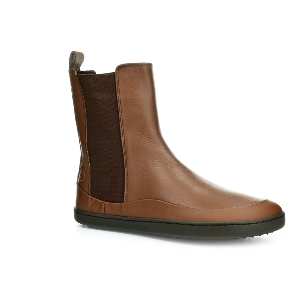 Shapen Victory Brown Chelsea Barfußschuhe