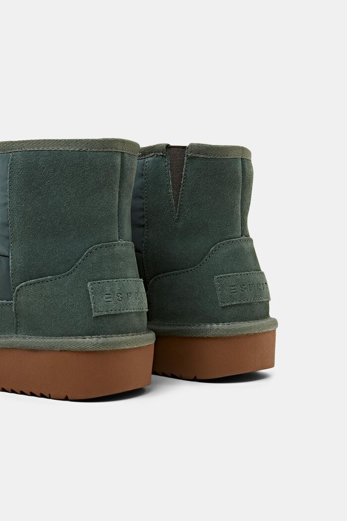 Boots mit Kunstfellfutter