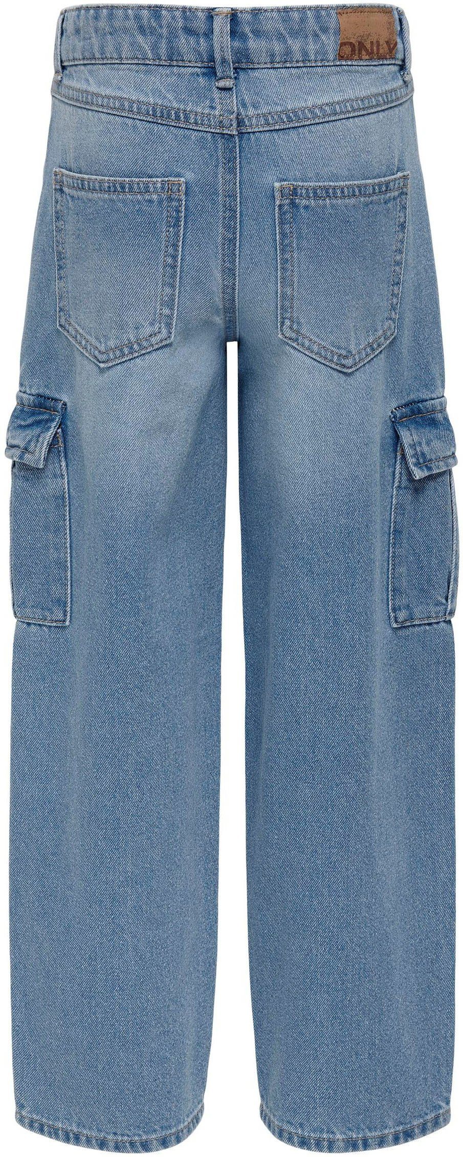 KIDS ONLY Cargojeans KOGHARMONY WIDE CARGO CARROT PIM NOOS