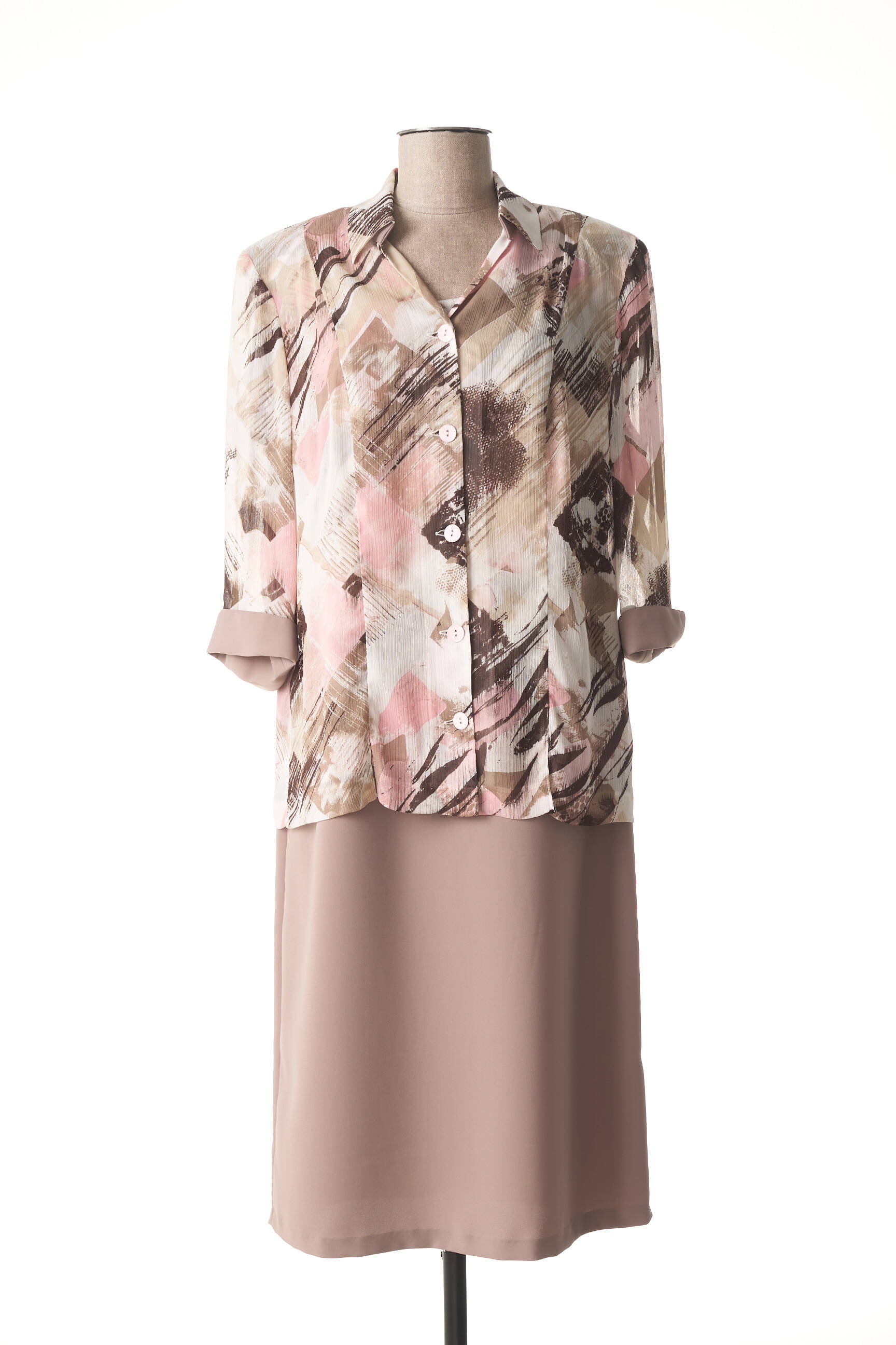 France Rivoire Ensembles Robe Femme couleur rose