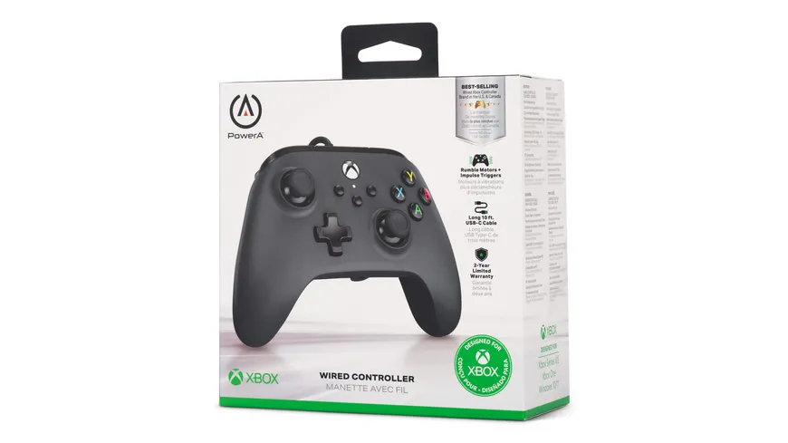 PowerA Wired Controller für Xbox Series X|S - Black