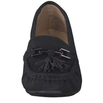 smiling for feet Mokassin in schwarz