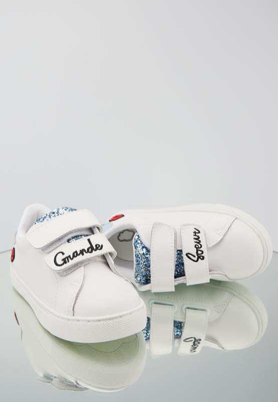 Baskets en cuir Mini Edith grande soeur