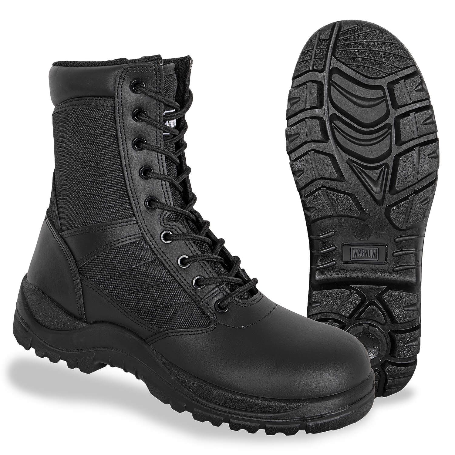 Einsatz Lederstiefel Centurion 8.0 Sidezipper