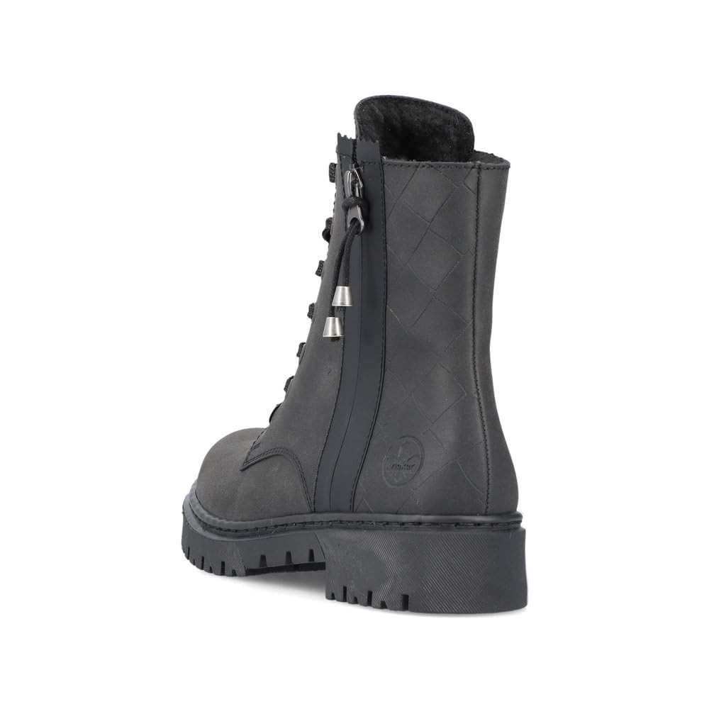 RIEKER Stiefeletten schwarz HWK Damen Stiefel