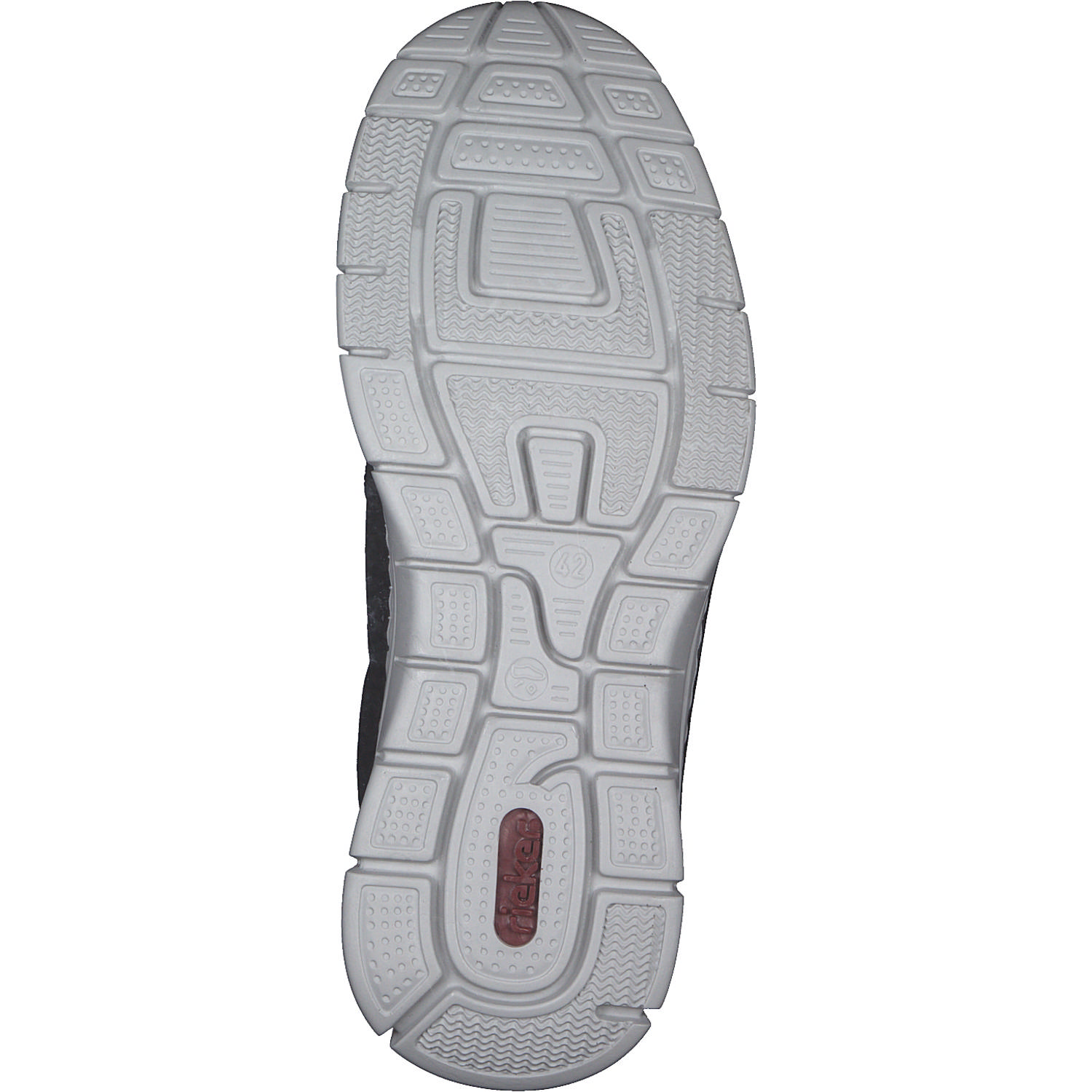Rieker B4842, Schnürschuhe, Herren, Schwarz