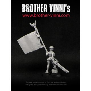 female Standard-bearer (28 mm)