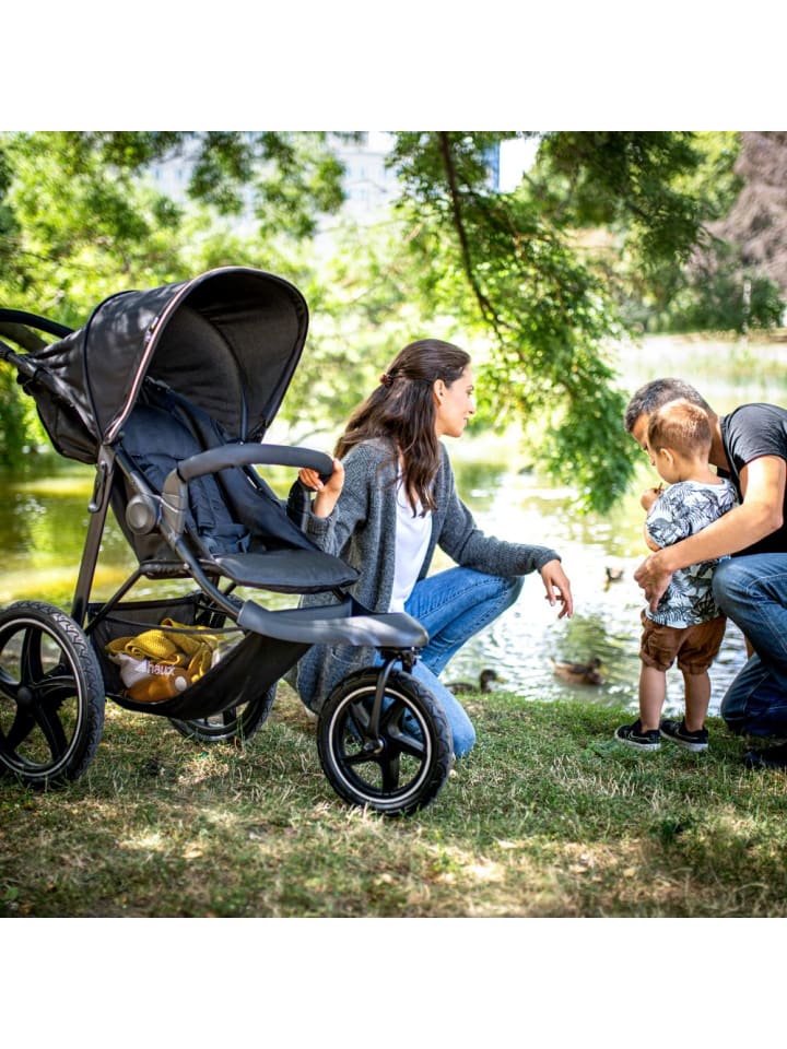Hauck Sportwagen & Jogger Runner 2 (mit großen Luftreifen) in schwarz günstig kaufen onesize