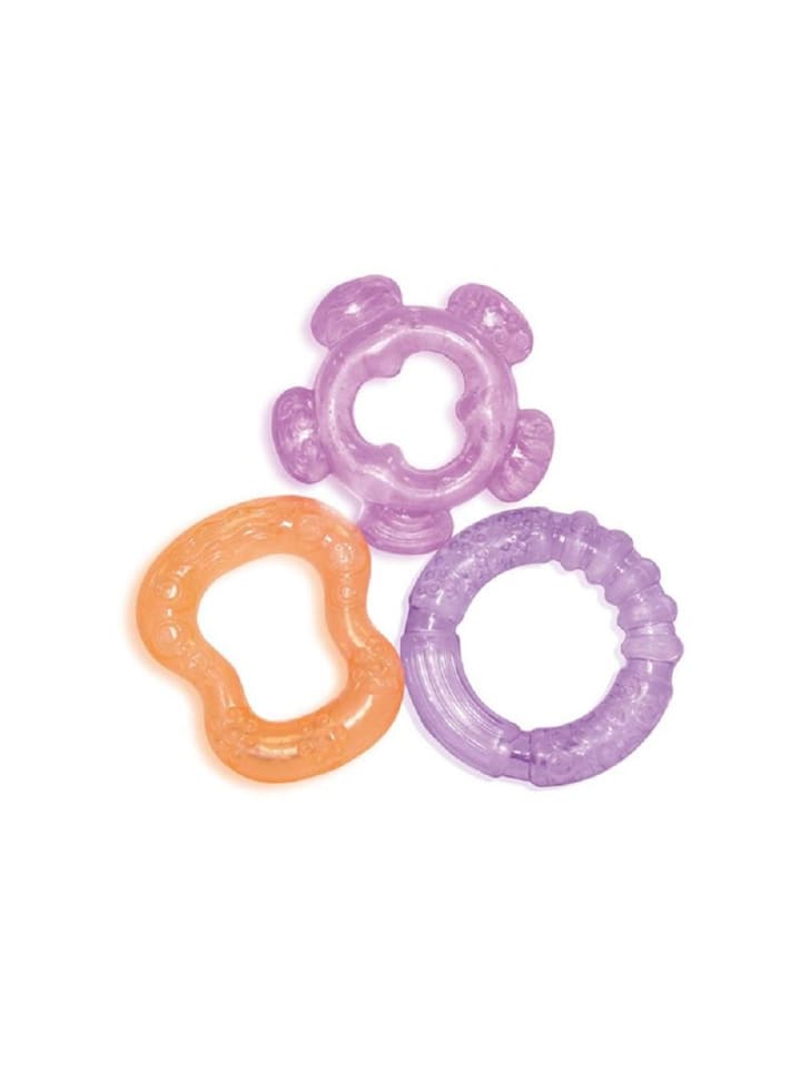 BABY CARE Beißring 3er Set in lila günstig kaufen onesize