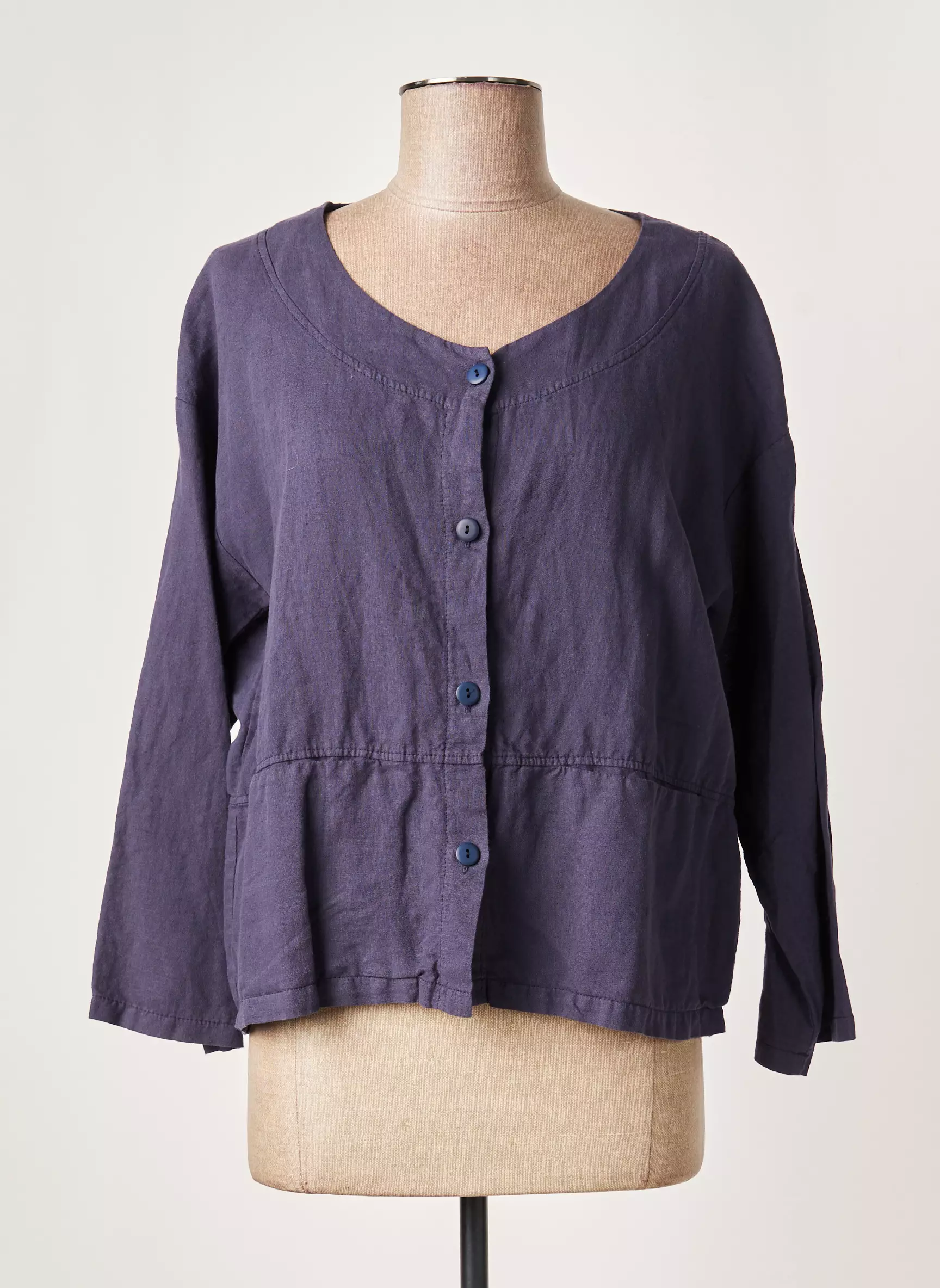 G Oze Vestecasual Femme couleur bleu