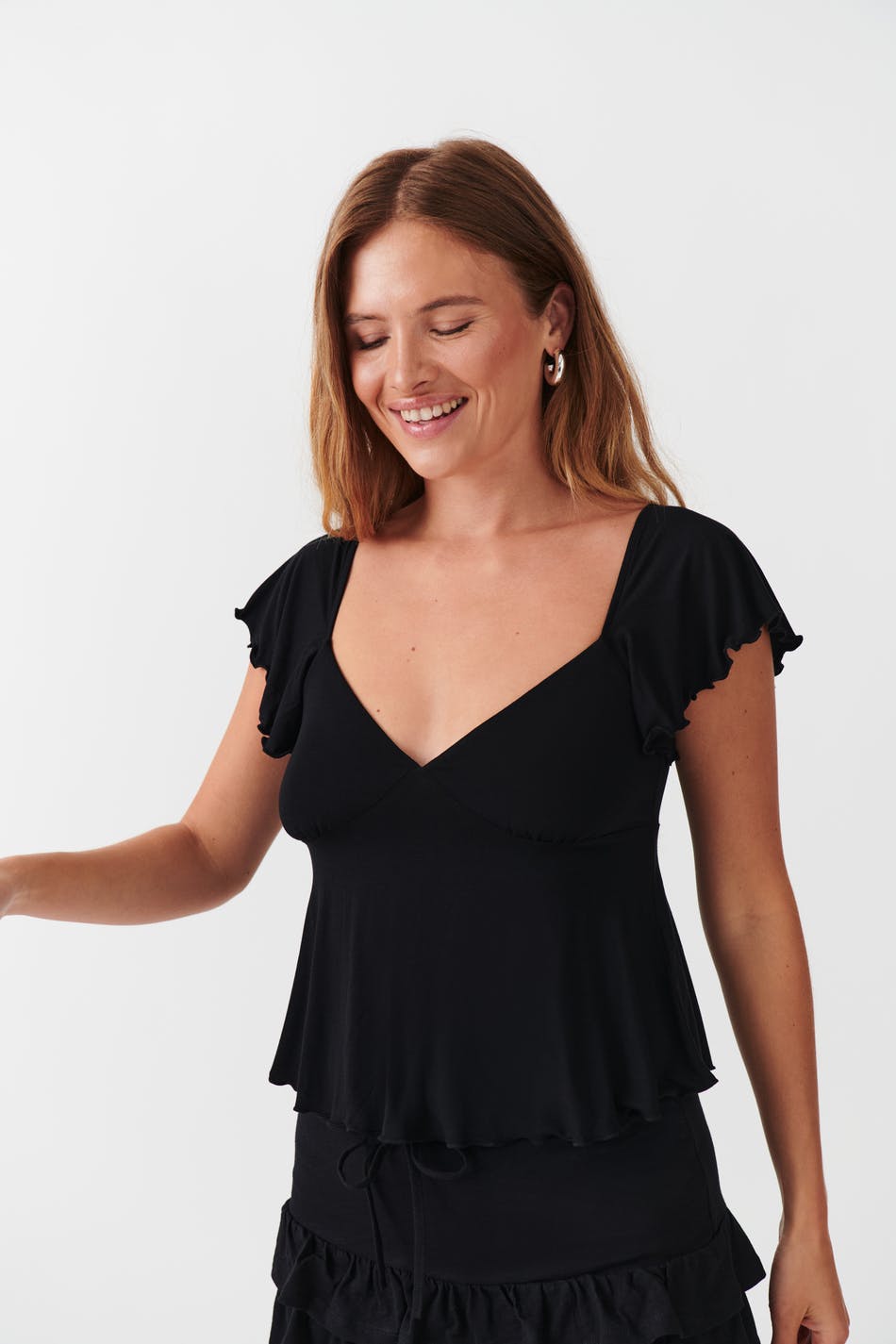 Tie back top