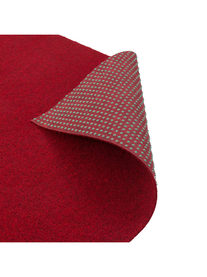 Snapstyle Kunstrasen Rasenteppich mit Noppen Kingston in Rot günstig kaufen