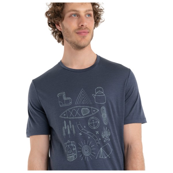 Icebreaker - 150 Tech Lite II S/S Tee Camp Essentials - Merinoshirt