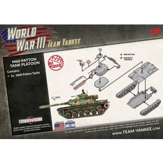 M60 Patton Tank Platoon (Plastic)