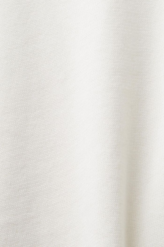 Kurzärmliger Pullover mit Rundhalsausschnitt