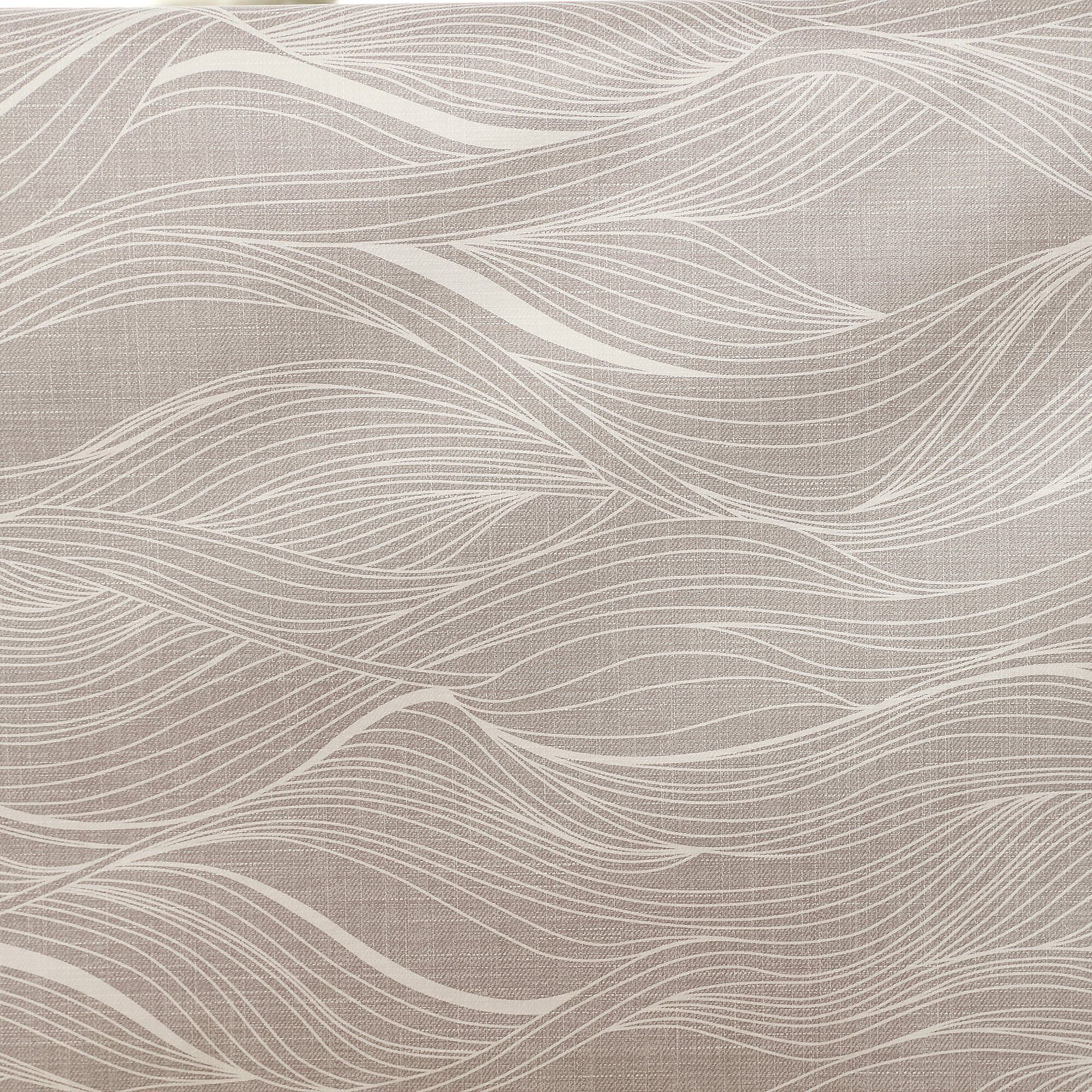 Nappe toile cirée imprimée vagues