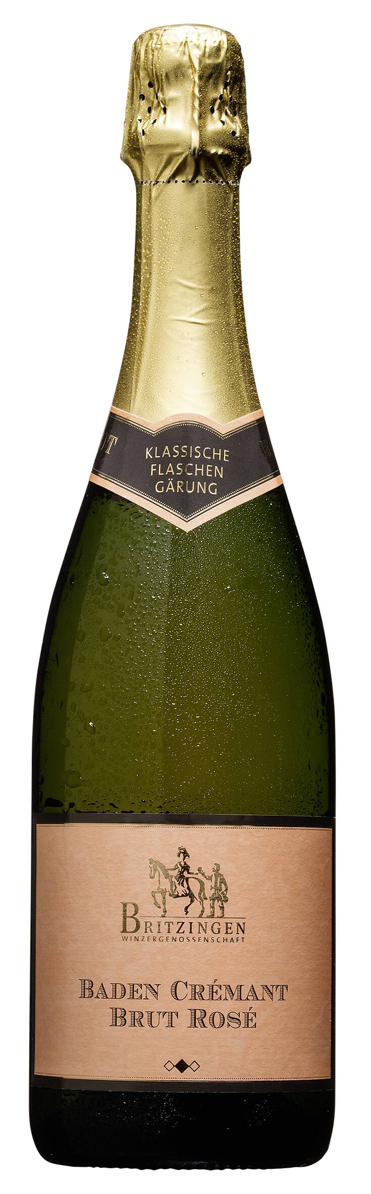Winzergenossenschaft Britzingen/Markgräflerland Baden Sekt b.A. Crémant Rose brut 2018