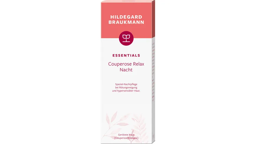 HILDEGARD BRAUKMANN ESSENTIALS Couperose Relax Nacht 50 ml
