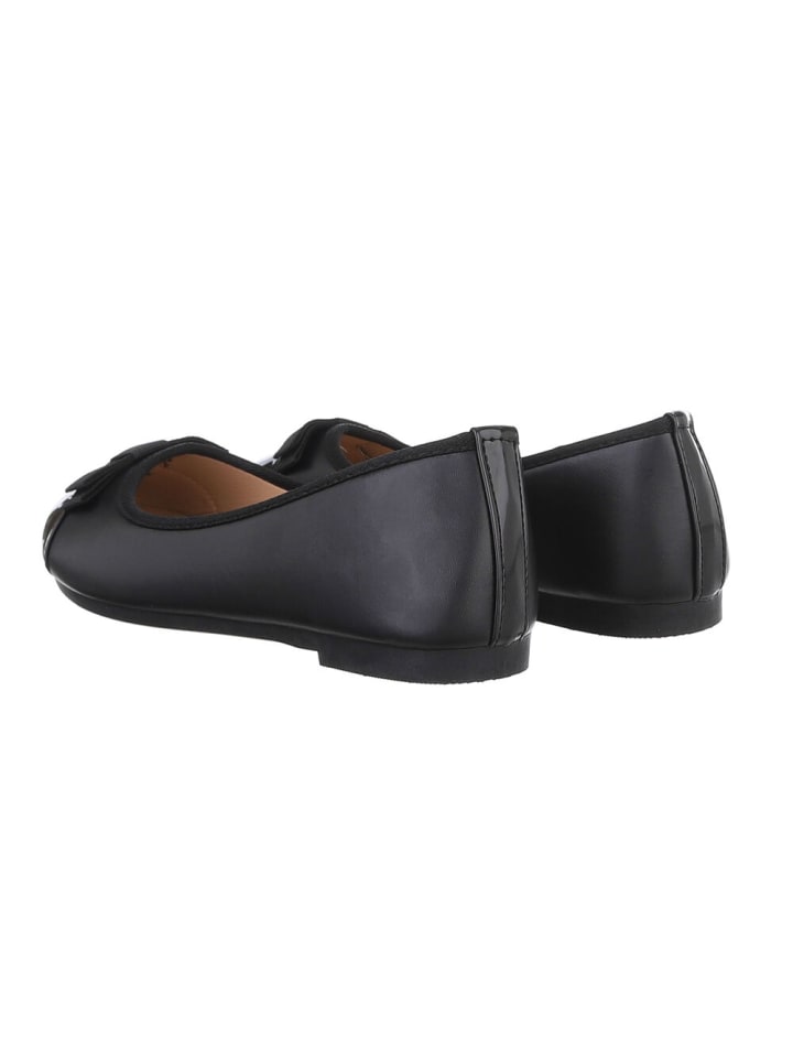 Ital-Design Ballerina in Schwarz günstig kaufen