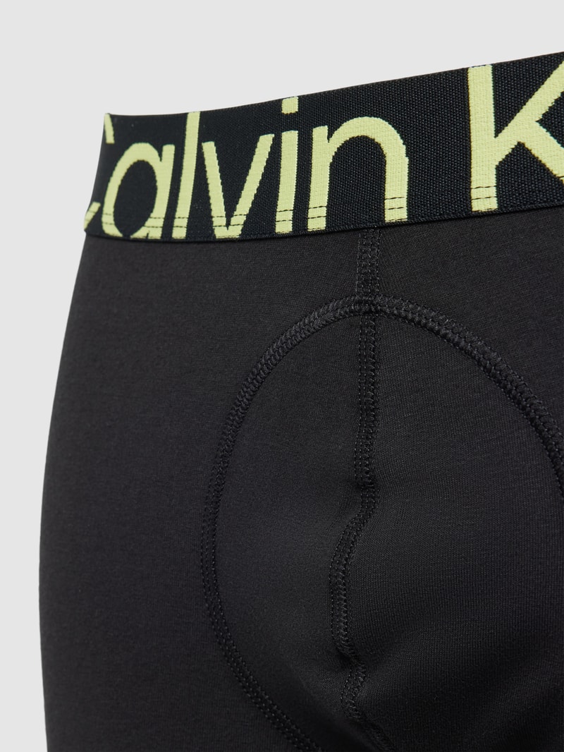 Trunks mit elastischem Bund in schwarz