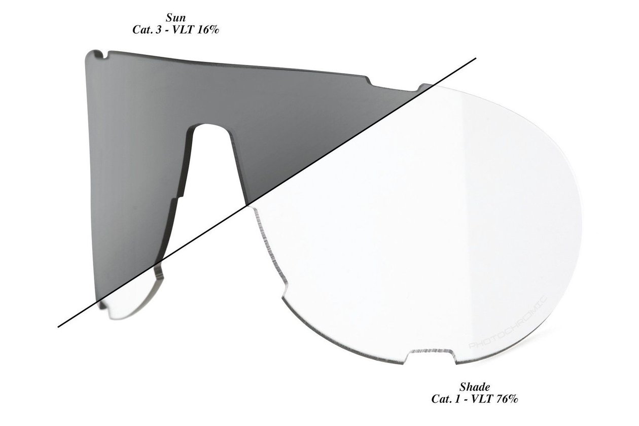 100 Percent Westcraft Ersatzglas - Photochromic Clear/Smoke