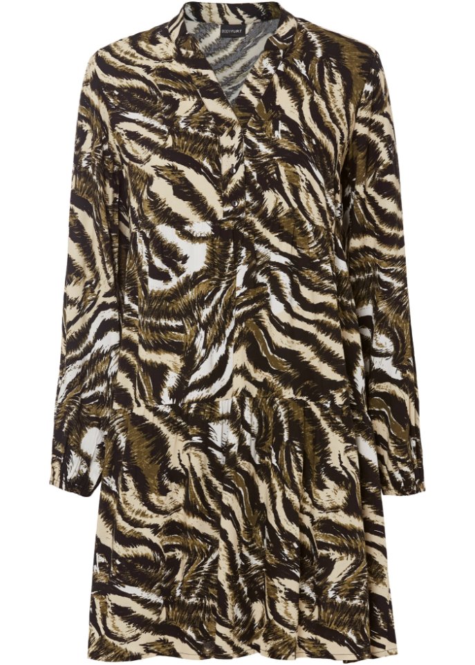 Kleid mit Volant