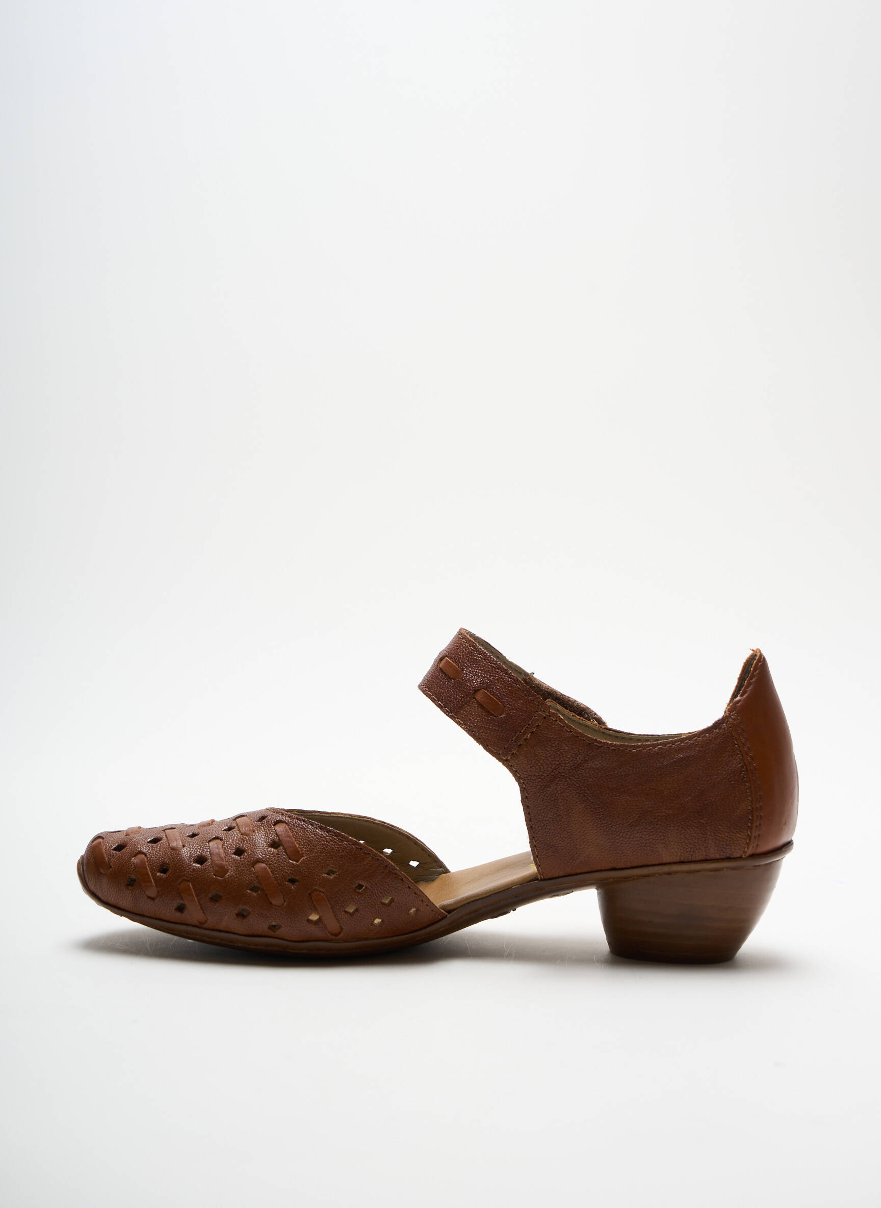 Rieker Sandales Nu Pieds Femme couleur marron