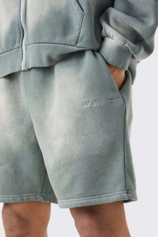 Lockere gebleichte Man Shorts