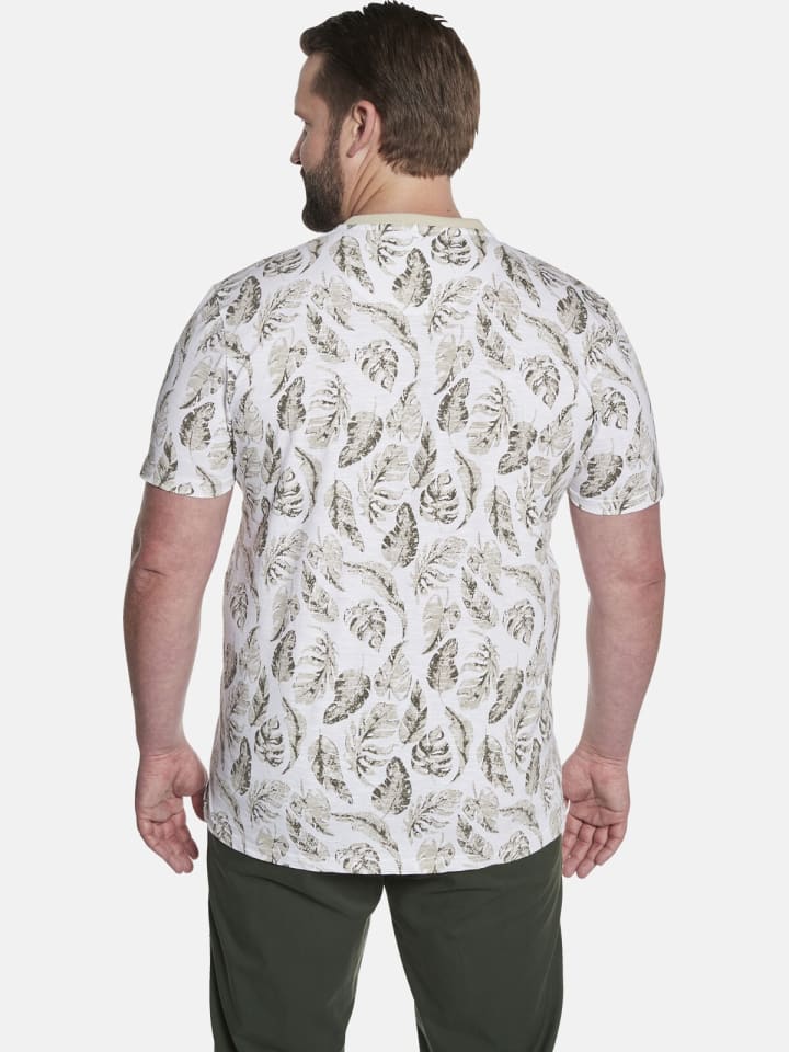 Charles Colby T-Shirt EARL CRISPIN in weiß bedruckt günstig kaufen