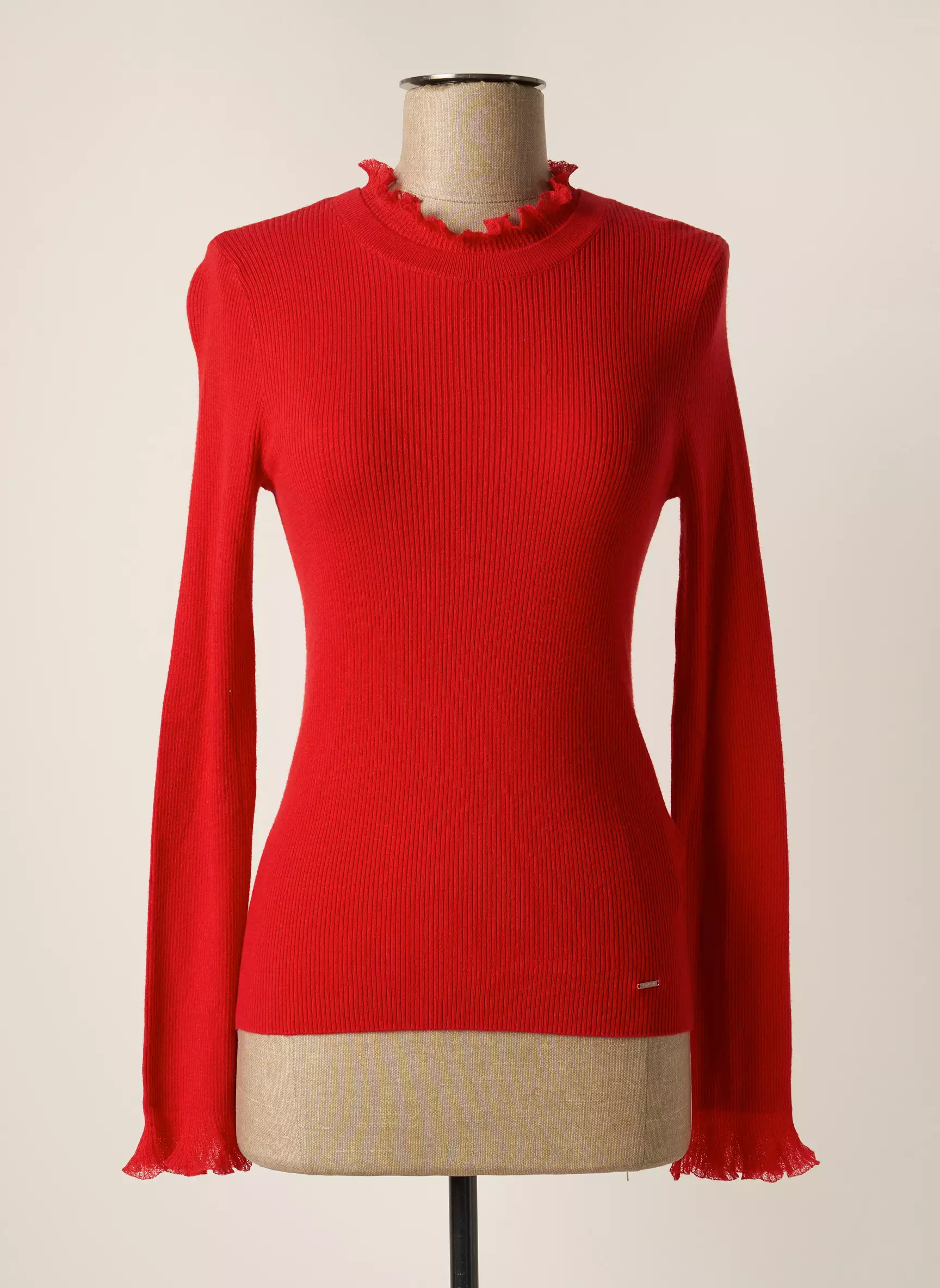Taifun Pulls Femme couleur rouge