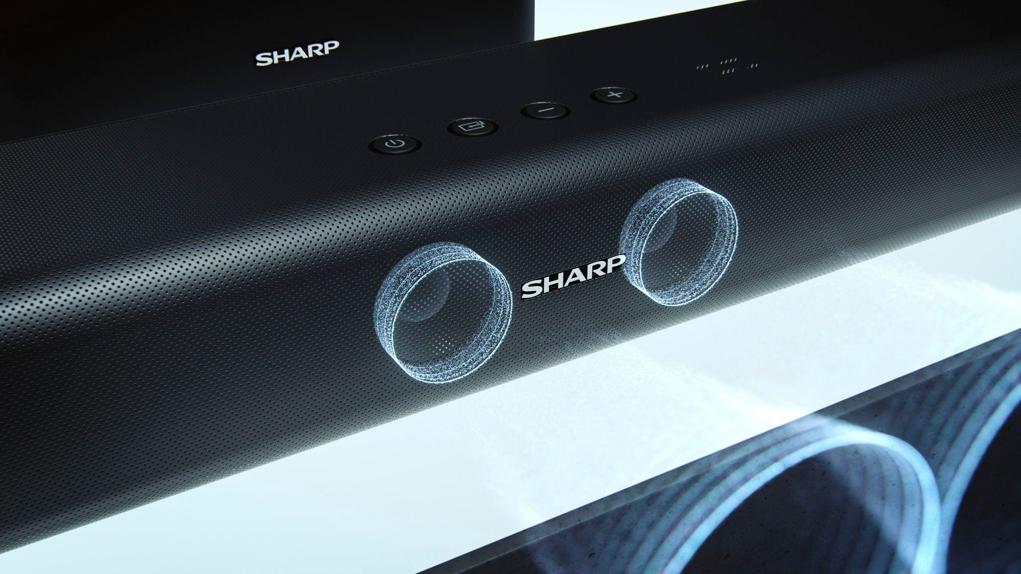 Sharp HT-SBW800 5.1.2 Soundbar (Bluetooth, 760 W, mit Dolby Atmos und Drahtlos-Subwoofer)