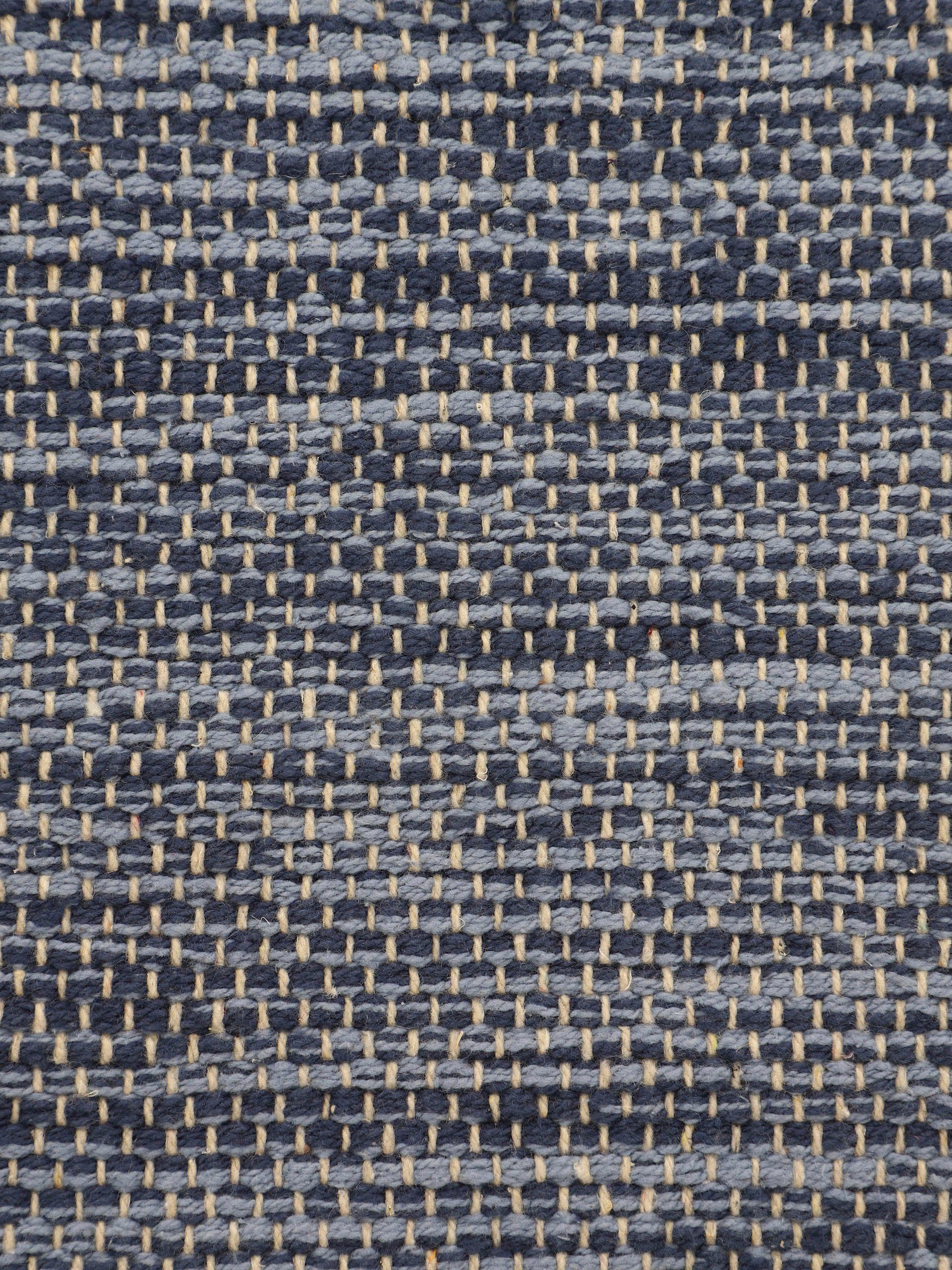 Teppich Kelim Azizi, carpetfine, rechteckig, Höhe: 5 mm, Baumwolle, Wendeteppich mit Fransen, Wohnzimmer