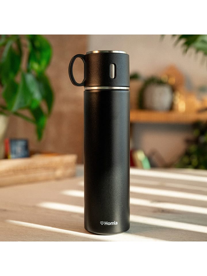 Homla Thermoflasche ''Libre'' in Schwarz - 580 ml günstig kaufen onesize
