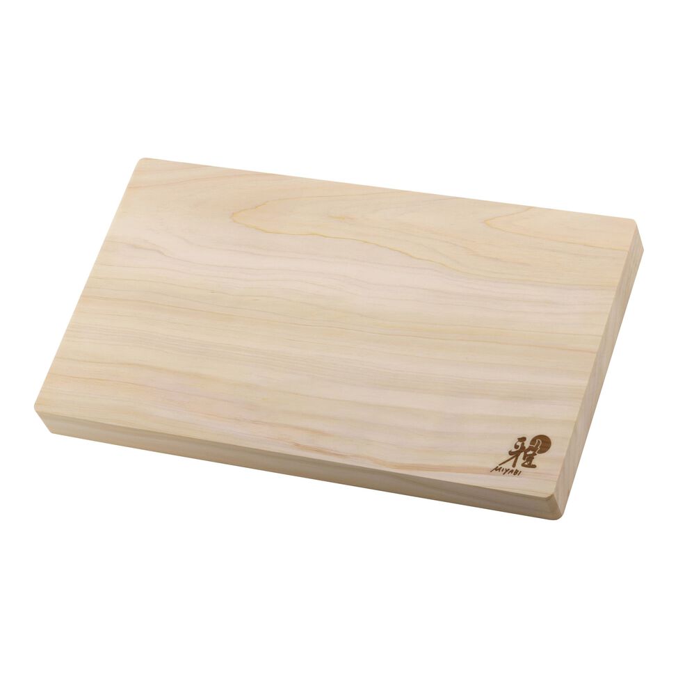 Schneidbrett 35 cm x 20 cm, Hinoki Holz