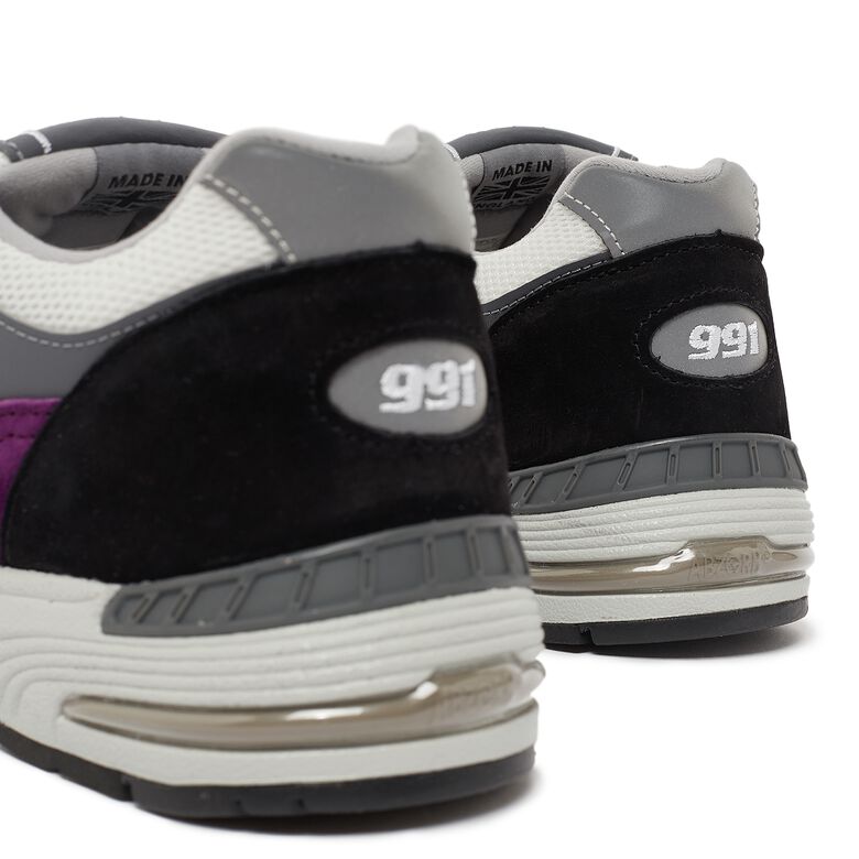 New Balance Wmns W991PUK grape juice alloy/black