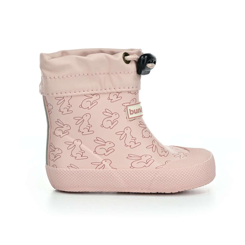 Bundgaard Cover Rabbit Old Rose Barfuß-Gummistiefel