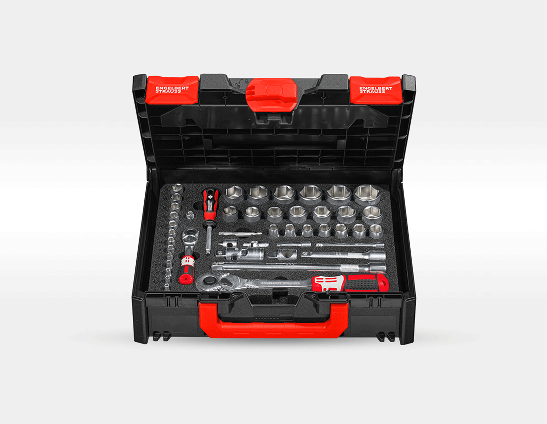STRAUSSbox Werkzeug-Set Elektro pro 1/4