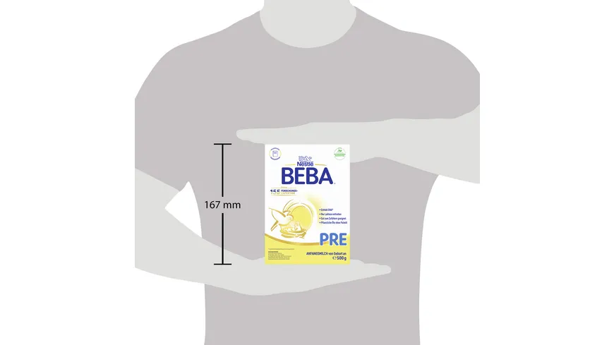 NESTLE BEBA Pre Anfangsmilch 500 g