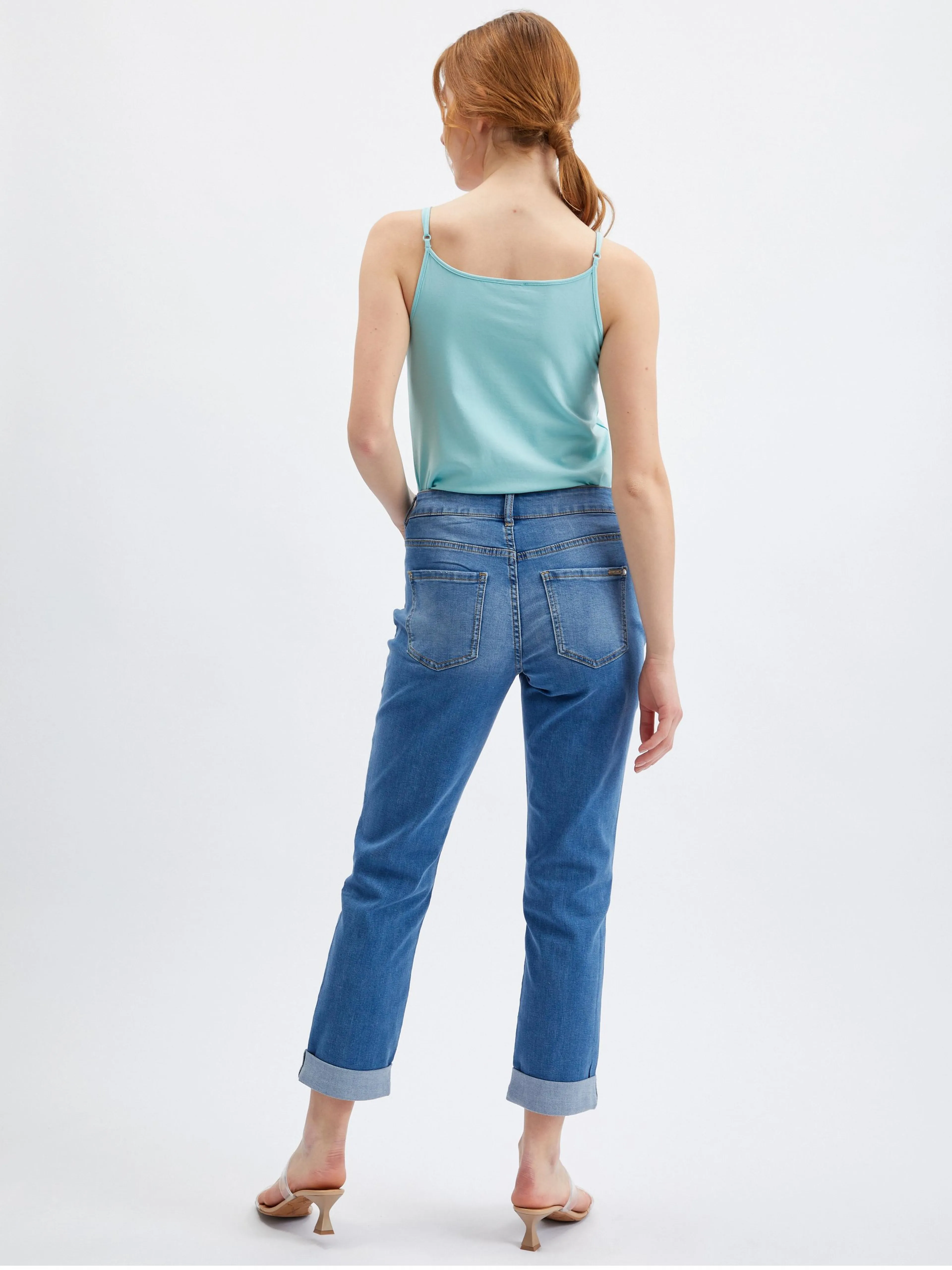 Hellblaues Damen-Tank-Top ORSAY