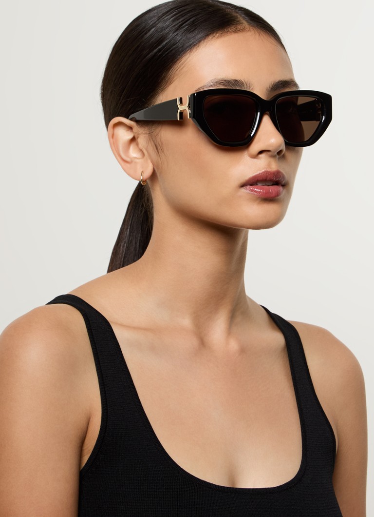 Okulary przeciwsłoneczne Chloé CH0235S w kształcie kocich oczu