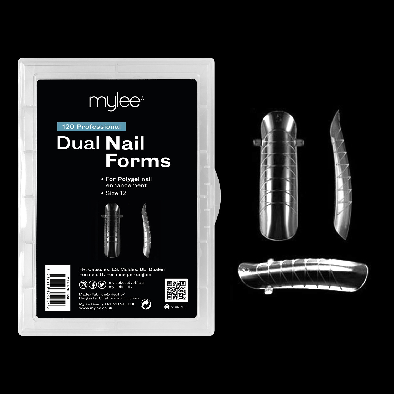 Dual-Nagelschablonen