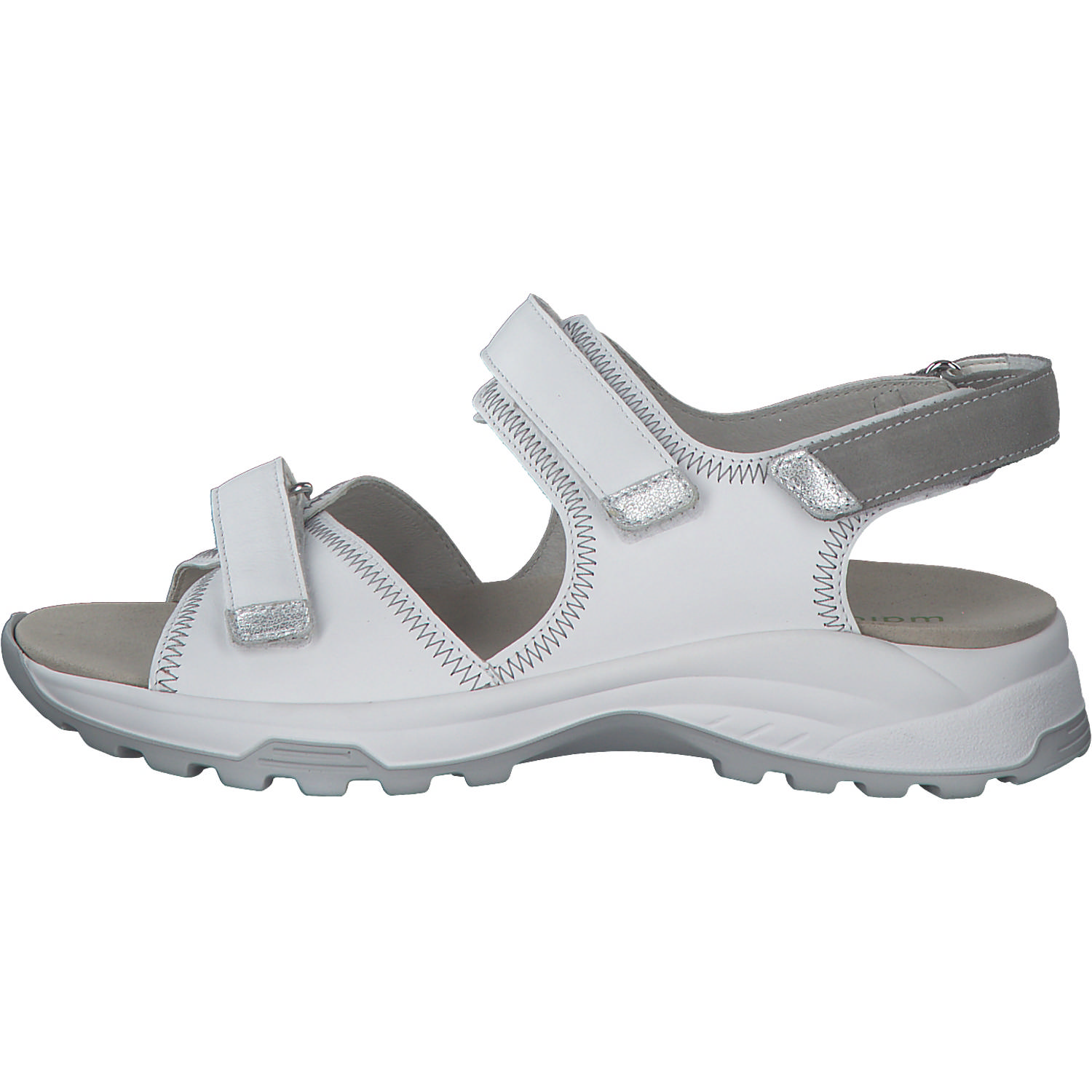 Waldläufer Flora 791002, Klassische Sandalen, Damen, Weiß
