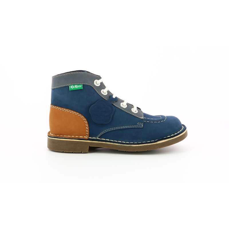 Bottillons cuir Kick Col
