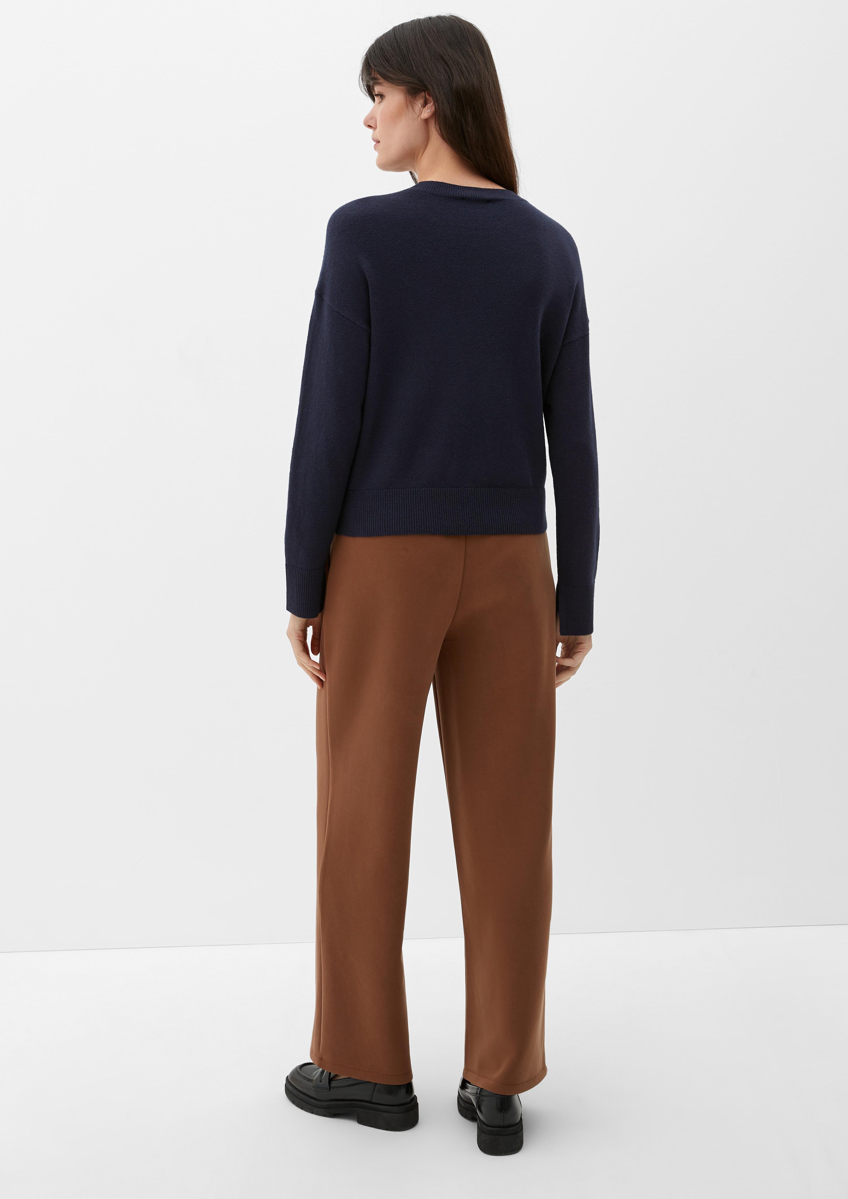 Pullover mit geschlitztem Ärmelsaum  2127209-5959
