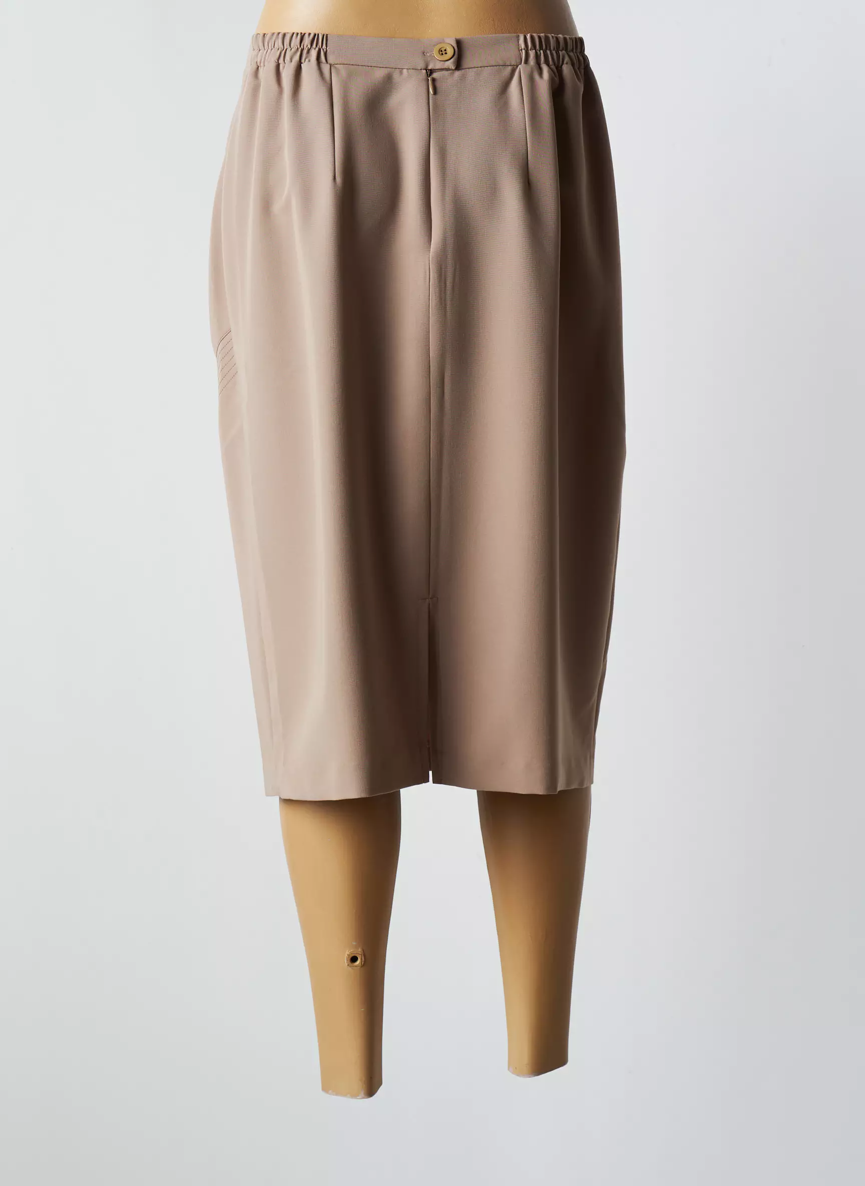 Griffon Jupes Mi Longues Femme couleur beige