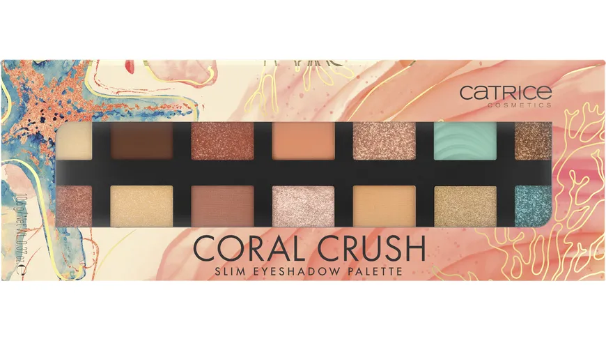 Catrice Eyeshadow Palette Slim Coral 030 - mehrfarbig