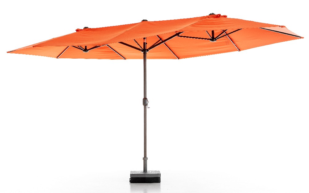 Solax Sunshine XXL-Oval-Sonnenschirm, Terra