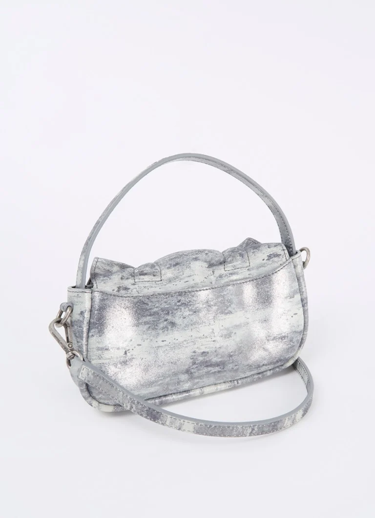 Acne Studios teļādas plecu soma ar noņemamu plecu siksnu