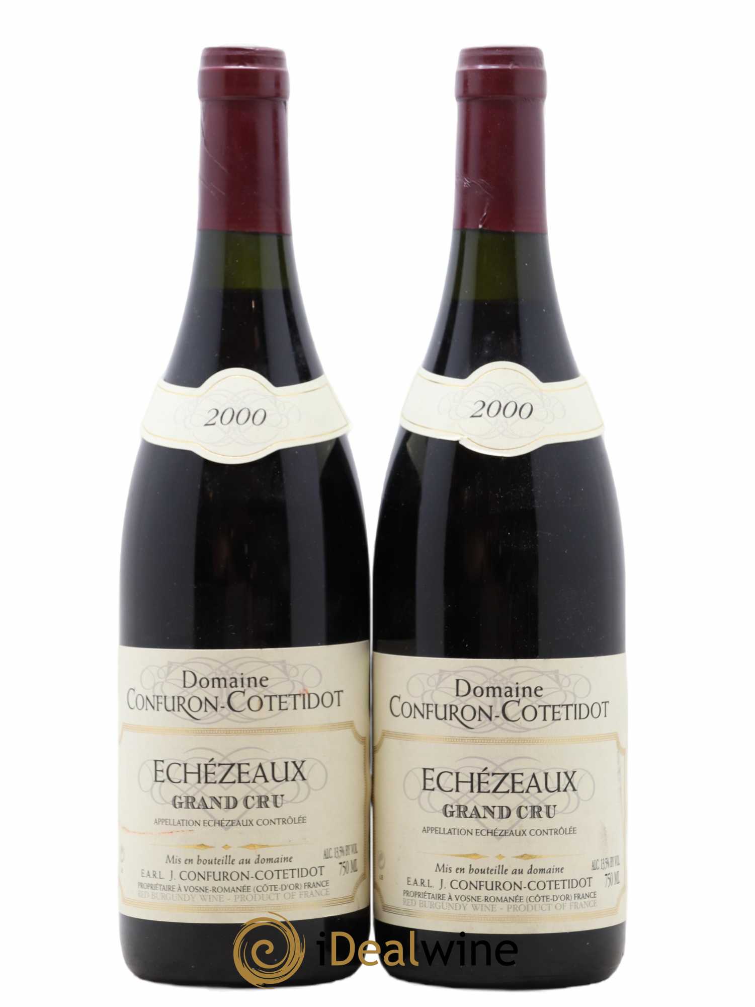Echezeaux Grand Cru Confuron-Cotetidot  2000 - Lot de 2 Bouteilles